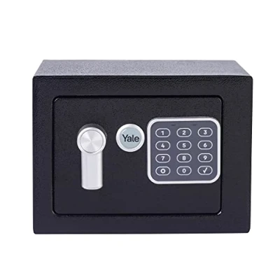 Imagen de Yale YSV/170/DB2 Caja Fuerte De Seguridad Gama Básica Negro 170 x 230 mm Pequeña