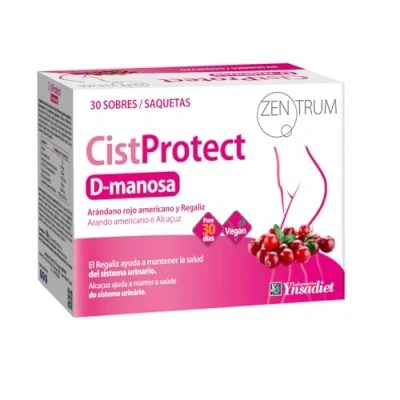 Imagen de Cisprotect D MANOSA 2000 mg 30 Sobres Sabor Frutos del Bosque ZENTRUM Laboratorios Ynsadiet SA