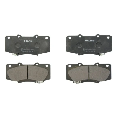 Imagen de DELPHI LP2244 Juego de pastillas freno con avisador acústico desgaste sin chapa antichirridos accesorios TOYOTA: HILUX 3 Pick up