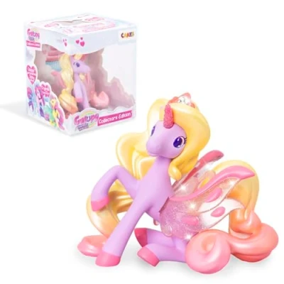 Imagen de Galupy Rainbow Unicorn Collector Edition Sweety Unicornio de Juguete para coleccionar, Figuras con alas Purpurina y Cristal Swarovski
