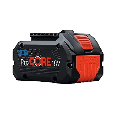 Imagen de Bosch Professional 18V System ProCORE18V 8.0Ah, batería de litio (1 x 8.0 Ah, tecnología Coolpack), Negro