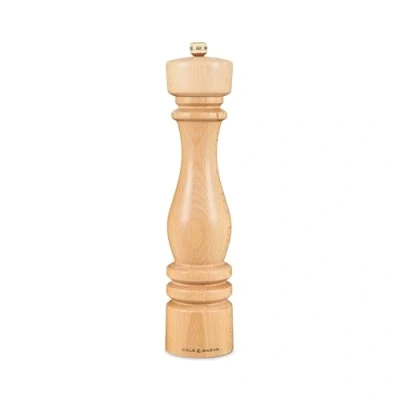 Imagen de Cole &amp; Mason H233013 London Haya Natural Molinillo de Pimienta, Precision+/Molienda Ajustable, Madera Haya, 300 mm, Incluye 1 Molino, Garanzia del Meccanismo a Vita