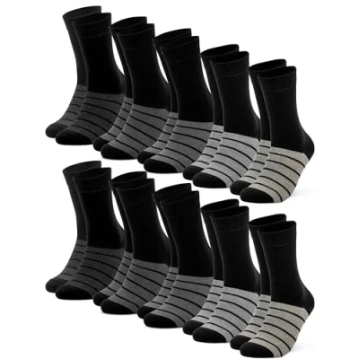 Imagen de Occulto Calcetines Colorido Mujer 10 Pares (modelo: Laura) gris 35 38