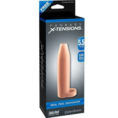 Imagen de Funda para el pene con estrangulador Real feel extension de m Pipedream
