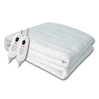 Imagen de Calientacamas Ufesa Flexy Heat CME, 120 W, 3 Niveles de Temperatura, 150x130 cm, Blanco