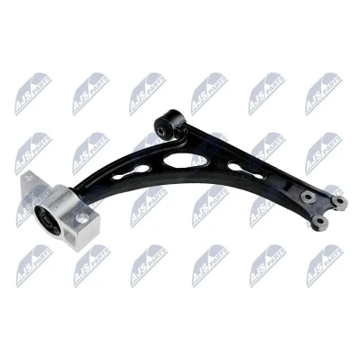 Imagen de NTY ZWD VW 016 Barra oscilante, suspensión de ruedas Eje delantero, izquierda, debajo, exterior, izquierda Brazo oscilante transversal