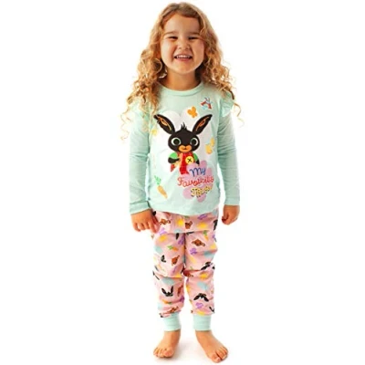 Imagen de Bing Bunny Pijama Sula de Chicas con Manga Larga Purpurina 18 24 Meses
