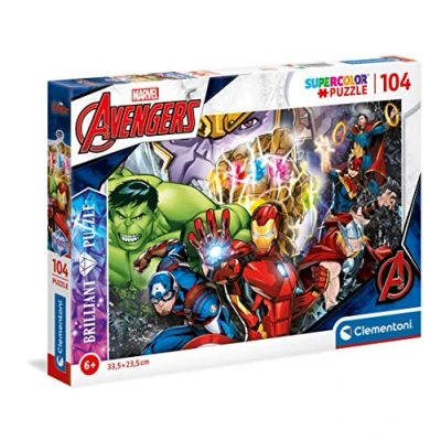 Imagen de Clementoni Marvel Puzzle de 104 Piezas Brillante (20181)