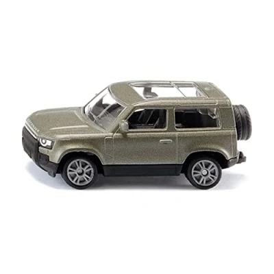 Imagen de siku 1549, Land Rover Defender 90 P400 AWD, Coche de juguete, Metal/Plástico, Verde, Pintura metalizada, Neumáticos goma, Enganche para remolque