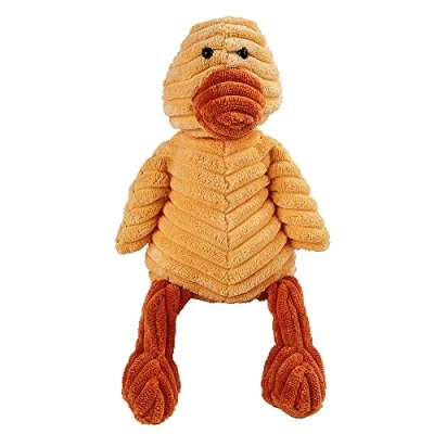Imagen de Speedy Panther Juguetes para perros de cocodrilo pequeños, juguete peluche interactivo indestructible cachorros masticables (pato)