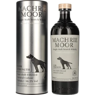Imagen de The Arran Malt MACHRIE MOOR Peated CASK STRENGTH 56,2% Vol. 0,7l in Tinbox