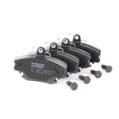 Imagen de TRW COTEC GDB1332 Juego de pastillas freno preparado para indicador desgaste con tornillos pinza accesorios RENAULT: CLIO 2, MEGANE 1