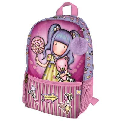 Imagen de Santoro 1111GJ04 Mini Mochila Gorjuss Fairground First Prize 26X34X11,4Cm, Multicolor, Talla única (1111GJ04)