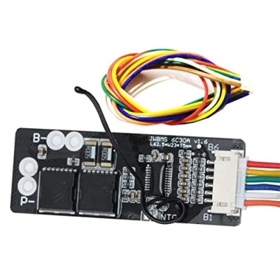 Imagen de TECNOIOT 1 Pieza 6S 30A Li Ion Litio 18650 Batería BMS PCB PCM Tablero de protección energía con NTC