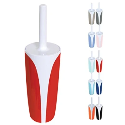 Imagen de MSV ESCOBILLA DE BAÑO Kandy Rojo, Polipropileno, 35x10.5x10.5 cm
