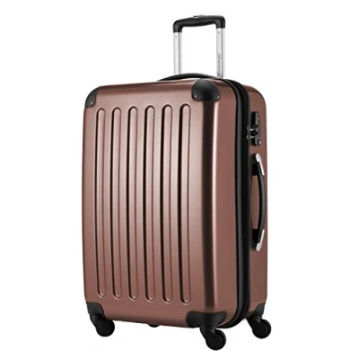 Imagen de Hauptstadtkoffer Alex Trolley rígido con cierre TSA, 74 litros, 65 x 41 26 cm, Marrón