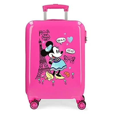 Imagen de Disney Minnie Around THE World Paris Trolley para niños, Talla: One Size, A fucsia