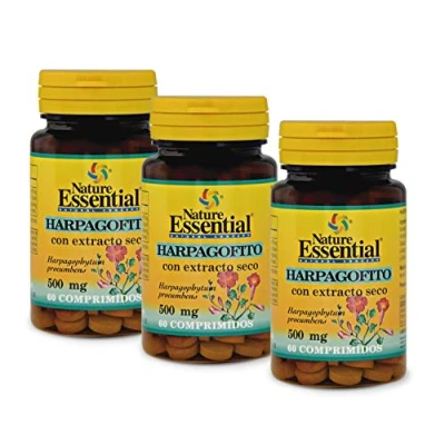 Imagen de Nature Essential Harpagofito 500 mg Extracto Seco 60 Comprimidos (Pack 3 unidades)