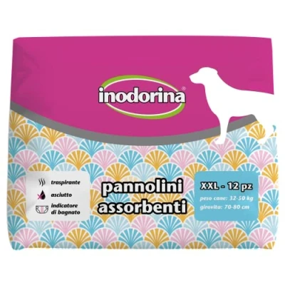 Imagen de INODORINA PAÑALES XXL 32 50KG / 50 70CM 12UD