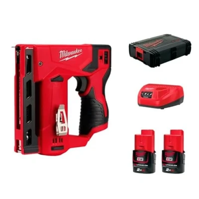 Imagen de No brand grapadora de alto rendimiento 12v, li ion, 2 bat 2,0ah