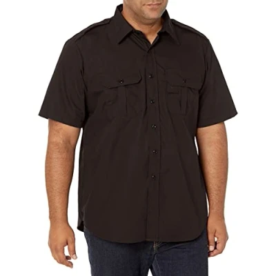 Imagen de Propper Camisa de Vestir táctica para Hombre, Manga Corta, Tejido SS, Tejido, F530138, Negro, S