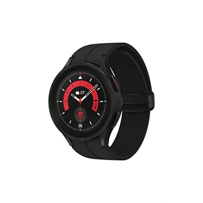 Imagen de SAMSUNG R920 Galaxy Watch5 Pro, 45mm, aplicacion compatible de Teléfono, Black Titanium
