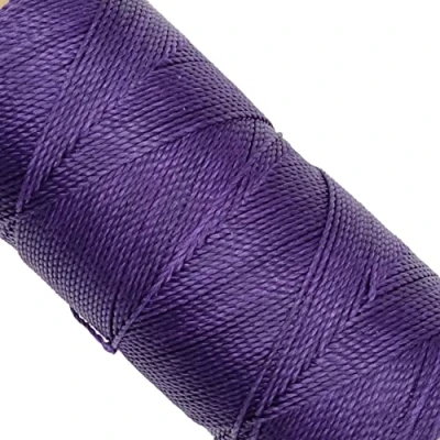 Imagen de Linhasita Bobina hilo encerado 100gr / 170 metros 1 mm de grosor poliester (Morado)