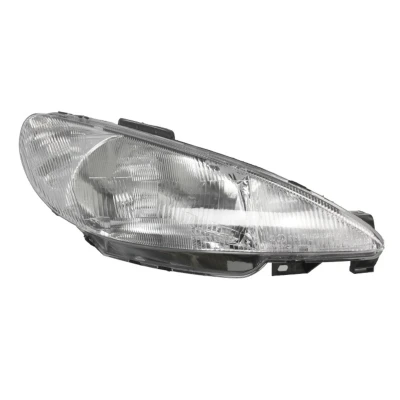 Imagen de ABAKUS 550 1120R LD EM Faros derecha H4 transparente con luz intermitente para circulación por la P43t PEUGEOT: 206 Hatchback norauto, oscaro,