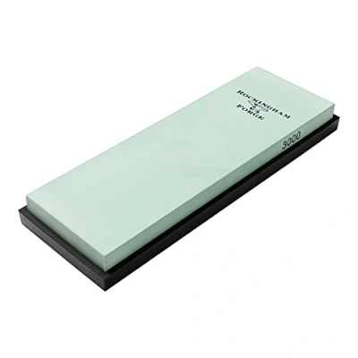 Imagen de Rockingham Forge Piedra de Afilar, Grit 3000, Para Cuchillos Cocina, Grueso, Verde y Negra, RFC 186F