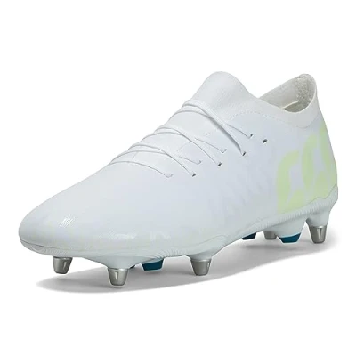 Imagen de ATOMIC Speed Pro Soft Ground, Botas de Rugby Hombre, Blanco y Amarillo, 9 UK