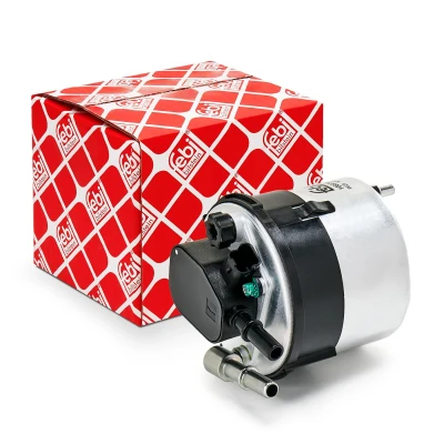 Imagen de FEBI BILSTEIN 108974 Filtro Combustible con calefacción del filtro, de tubería FORD: Focus 2, FIESTA 6, C Max, VOLVO: S40 II, V50, C30