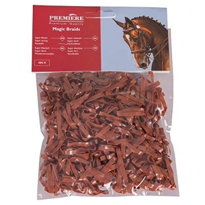 Imagen de Premiere mane elásticos Magic One Size Marrón