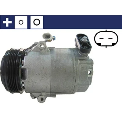Imagen de MAHLE ORIGINAL ACP 59 000S Compresor de Aire Acondicionado CVC6 12 PAG 46 R 134 a con junta anular OPEL: Astra G Berlina, CC