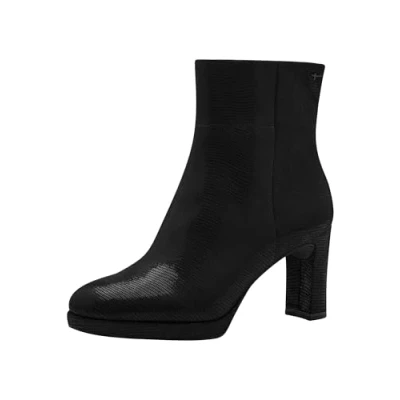 Imagen de Tamaris Mujer 1 25331 43, Botas de Moda, Estructura Negra, 39 EU