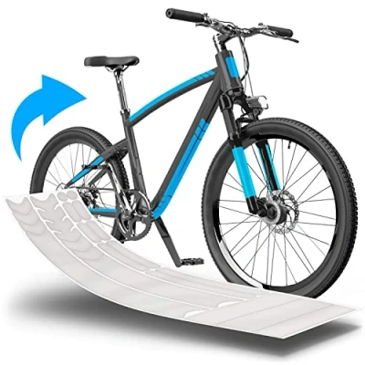 Imagen de Película Protectora de Pintura para Bicicleta Montaña, BMX, Carretera, Trekking, etc. Conjunto Cuadro 21 Piezas contra Golpes Piedras Transparente Mate y Autoadhesivo