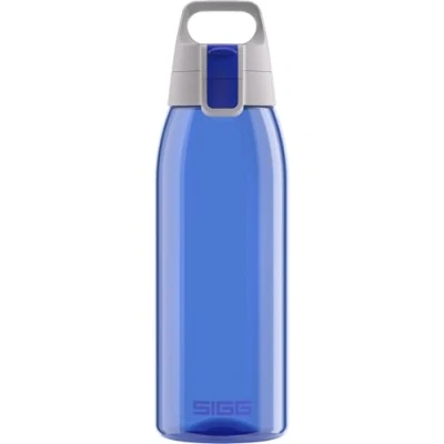 Imagen de SIGG Total Color Blue botella cantimplora (1 L), hermética sin sustancias nocivas, resistente y ligera de plástico tritán