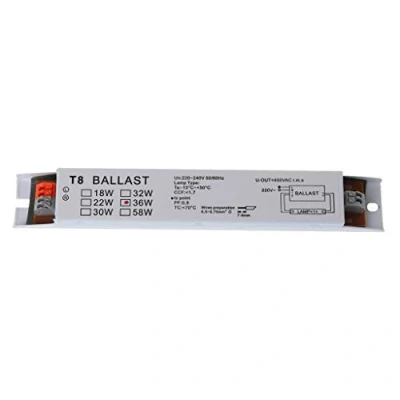 Imagen de Balasto electrónico T8 de voltaje amplio CA 36 W, balastos lámpara fluorescente, 220 240 V