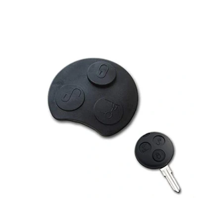 Imagen de Teclado con botones para llave de mando a distancia, goma rígida, 3 teclas, Smart Fortwo 450 Coupé