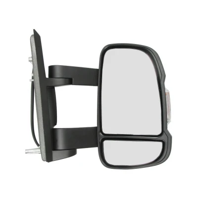 Imagen de espejo retrovisor Magneti Marelli 350315027880 derecha negro rugoso eléctrico brazo tamaño intermedio, calefactable, convexo para vehíc. con vo