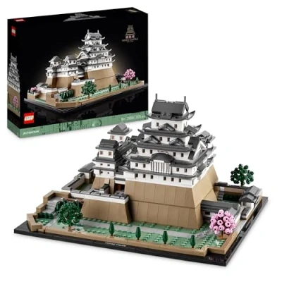 Imagen de LEGO 21060 Architecture Castillo de Himeji, Set Construcción Maquetas para Adultos, Regalo Aficionados a la Jardinería Creativa y Cultura Japonesa, Incluye Cerezos en Flor Construibles