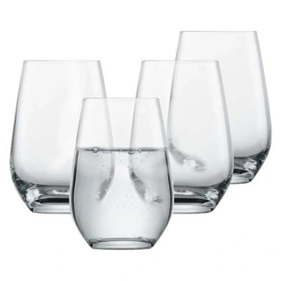 Imagen de Schott Zwiesel Forté Juego de 4 vasos universales (4 unidades, cristal Tritán, aptos para lavavajillas, fabricado en Alemania)