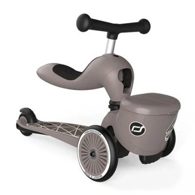 Imagen de NIKIDOM HIGHWAYKICK One Lifestyle Patinetes, Juventud Unisex, Brown Lines (Marrón), Talla Única