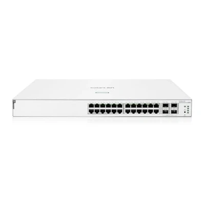 Imagen de HP ent HPE Aruba Instant On 1930 24G Class4 PoE 4SFP/SFP+ 195W Switch Conmutador L3 Gestionado 24 x 10/100/1000 (PoE) +