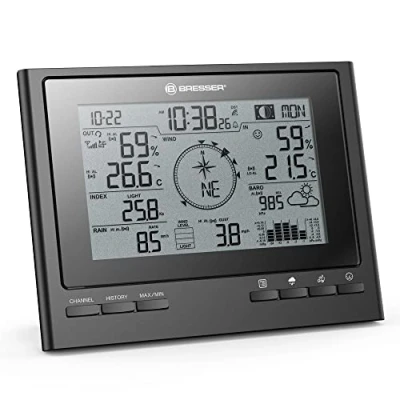 Imagen de Bresser Base Adicional para Estación meteorológica ClimateScout 7003100 Negro