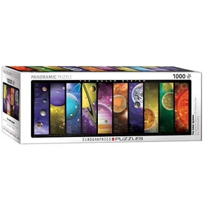 Imagen de EuroGraphics 6010 0308 The Solar System Puzzle (1000 Piece) Rompecabezas, Multicolor, Large