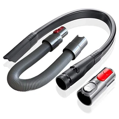 Imagen de Boquilla plana flexible + adaptador manguera para aspiradora Dyson V15 V8 V10 V7 V11