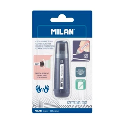 Imagen de MILAN Blíster cinta correctora cilíndrica 5 mm x 6 m serie 1918