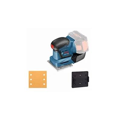 Imagen de Bosch Professional 18V System GSS 10 Lijadora orbital a batería (1 plato lijador, microfiltro, sin batería, en caja)