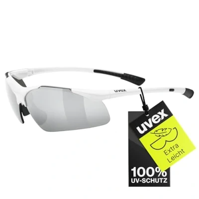 Imagen de Uvex , Sportstyle 223 (White) Ltm Silver Unisex Adulto, Blanco, Talla Única