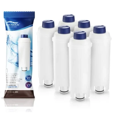 Imagen de Aqualogis AL S002 6 suavizantes de filtro agua DLS C002 SER3017 DeLonghi
